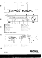 Yamaha T-1 - Service Manual